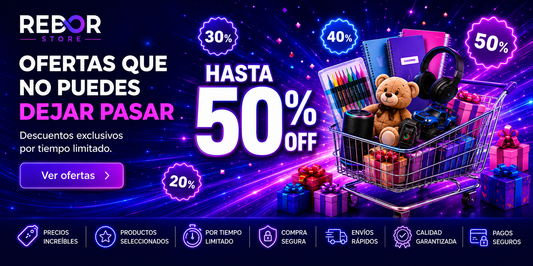 Ofertas Rebor Store hasta 50 por ciento off