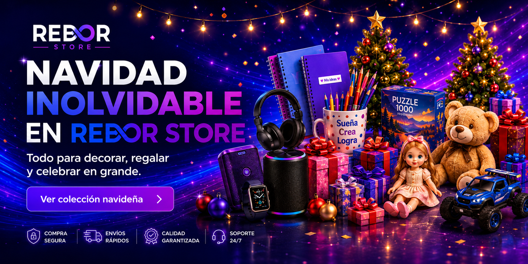 Navidad inolvidable en Rebor Store