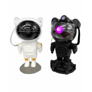 Figura decorativa tipo astronauta con luz