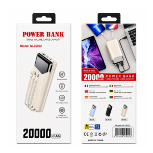 Power Bank M-25002 20000mAh