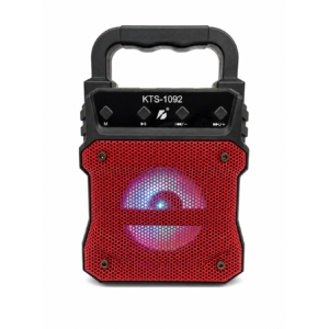 Parlante portátil KTS-1092 con luz LED