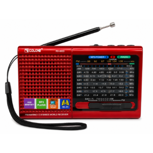 Radio portátil COLONE RX-6633 roja