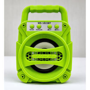 Parlante portátil MS-1615BT verde