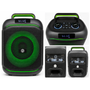 Cabina Parlante portátil AF-6JB con luz LED verde